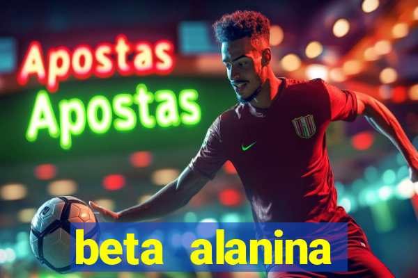 beta alanina aumenta a pressao